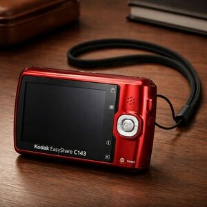 Kodak EasyShare C143 Red Digital Camera